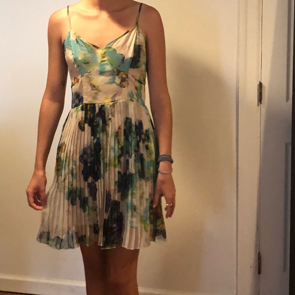Jack by BB Dakota Floral watercolor dress